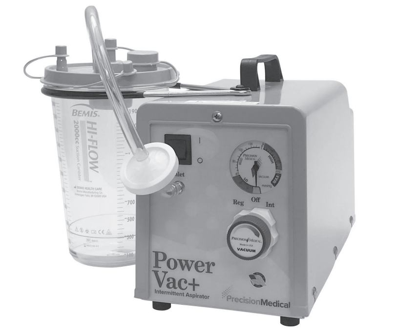 Precision Medical Power Vac Plus Aspirator PM63